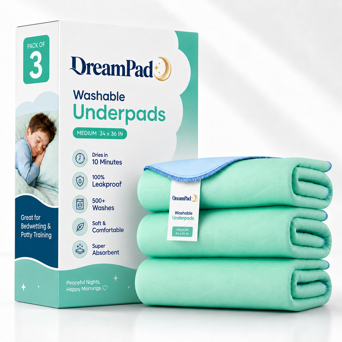 DreamPad™ Washable Underpads